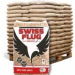 Pellet bancale Swiss Flug 70 sacchi da 15 kg in abete ENplus A1