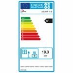 Stufa a pellet Azora 11,6 kW Nero Sannover - immagine 4