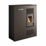Stufa a pellet ventilata Tina 4.5 KW nero - immagine 2