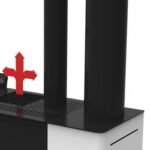 Stufa a pellet canalizzata LVZ Palmas 10.3 KW bianca - immagine 6